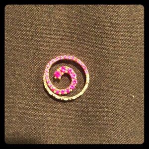 Tanzanite pink pendant